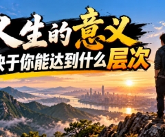 某公众号付费文章：人生的意义，取决于你能达到什么层次