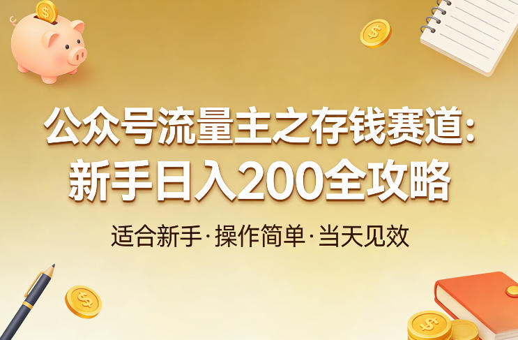 公众号流量主之存钱赛道，贴合当下需求，适合新手，一天收益2张-1.jpg