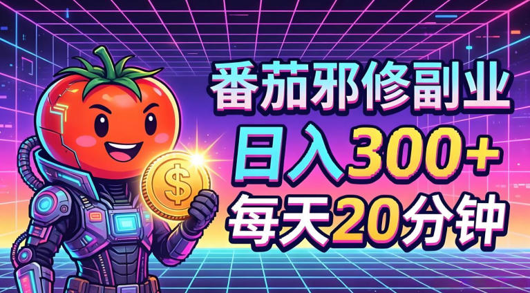 番茄小说撸金，日入300+，每天20分钟！五一必看，独家项目，副业小白友好，超级简单【揭秘】-1.jpg