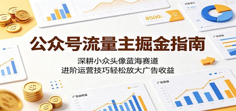 公众号流量主掘金指南：深耕小众头像蓝海赛道，进阶运营技巧轻松放大广告收益-1.jpg