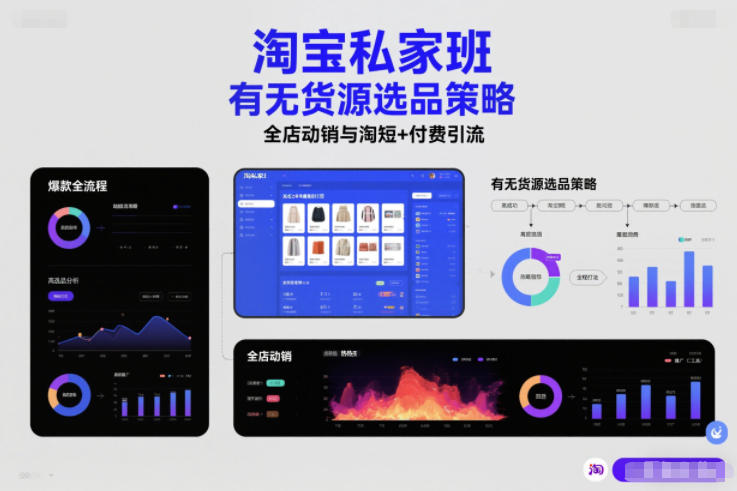 淘宝私家班，有无货源选品策略，高成功率爆款全流程打法，全店动销与淘短+付费引流（更新2026年6月1日）-1.jpg