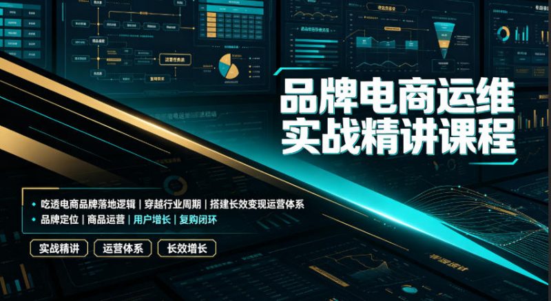 品牌电商运维实战精讲课程｜吃透电商品牌落地逻辑、穿越行业周期、搭建长效变现运营体系-1.jpg