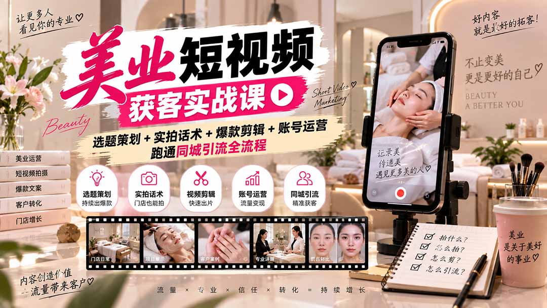 美业短视频获客实战课-无水印：选题策划+实拍话术+爆款剪辑+账号运营，跑通同城引流全流程-1.jpeg