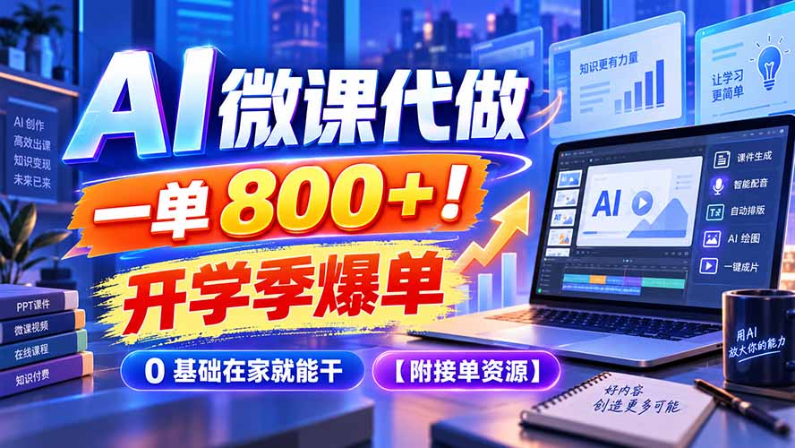 AI 微课代做，一单 800+！开学季爆单，0 基础在家就能干【附接单资源】-1.jpeg