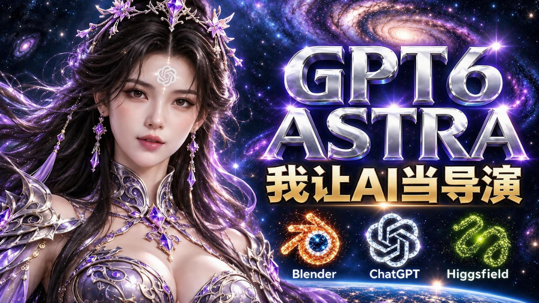 让GPT-6 Astra当导演！Higgsfield和Blender实战打造30秒玄幻精准运镜短片！-1.jpeg