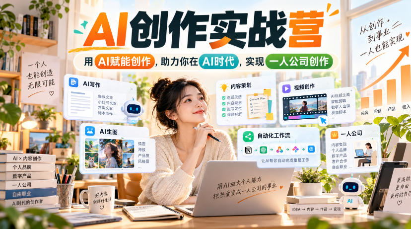 AI创作实战营，用AI赋能创作，助力你在AI时代，实现一人公司创作-1.jpeg