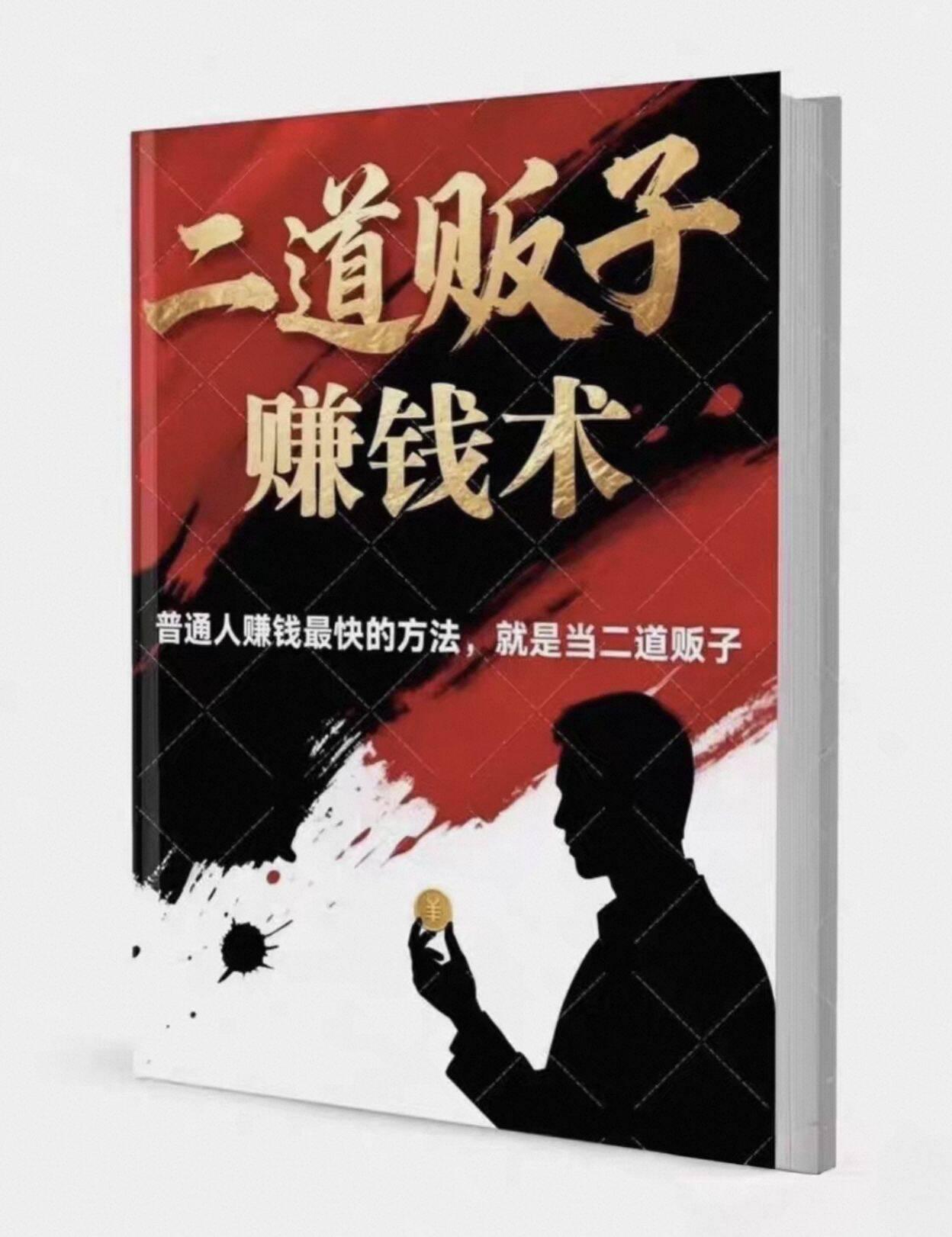 《二道贩子赚钱术》PDF电子版｜普通人低风险搞钱底层逻辑-1.jpg