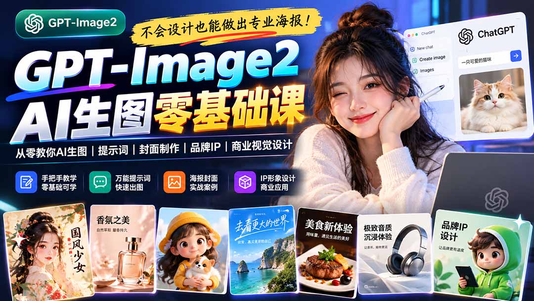 不会设计也能做出专业海报！GPT-Image2从零教你AI生图、提示词、封面制作、品牌IP与商业视觉设计-1.jpeg