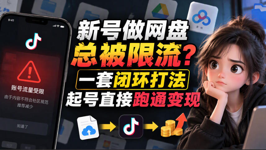 小白新号过限流：别发链先养号，12步SOP直接抄-1.jpeg