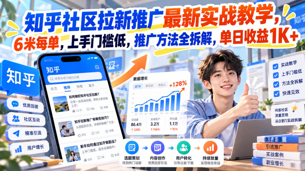 知乎社区拉新推广最新实战教学，6米每单，上手门槛低，推广方法全拆解，单日收益1K+！(更新1021)-1.jpeg