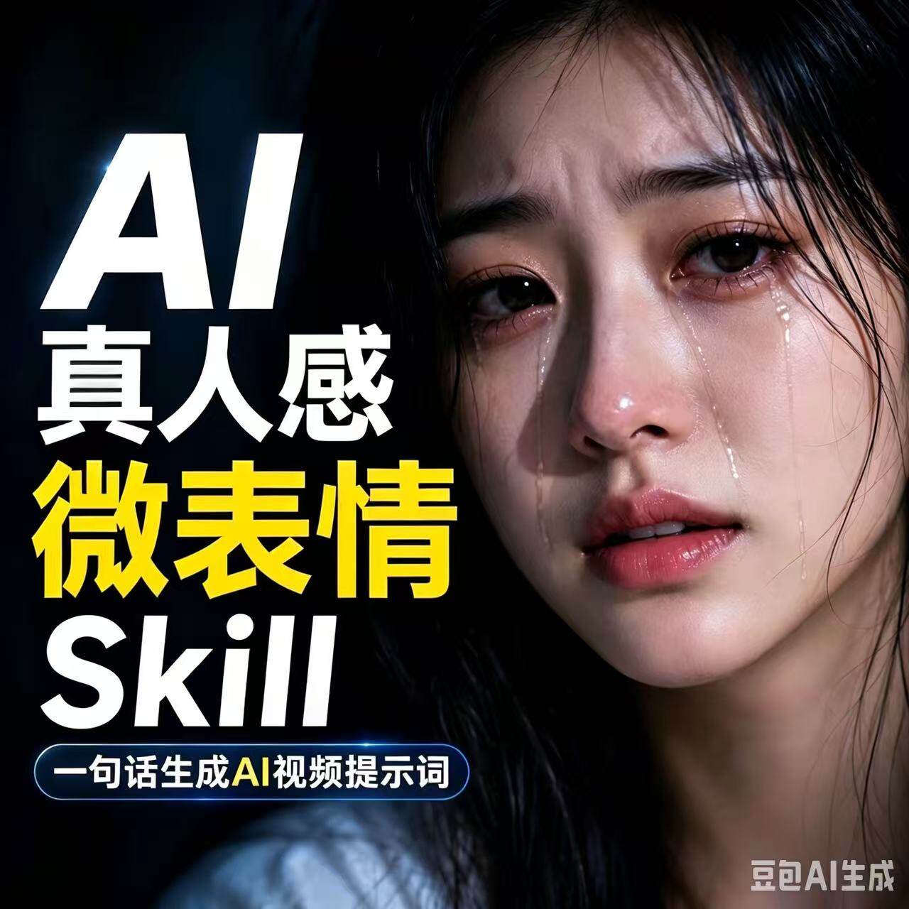 Skills｜真人感微表情AI视频Skill｜情绪表演时间轴 + 视频提示词素材库-1.jpg