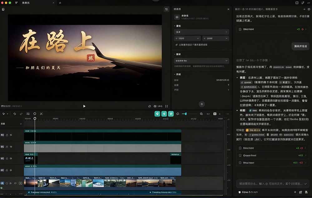我跪下来了！不会剪辑也能做短视频宣传片？ AI 一键把素材变成完整视频，真是神奇，OpenFilm 超省事-5.jpeg