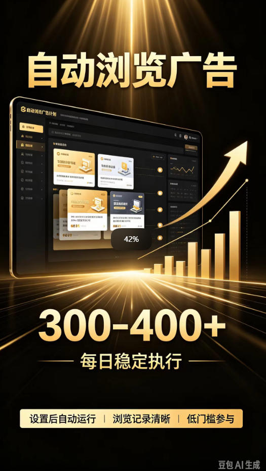 自动浏览广告计划，0门槛副业，日入300-400，躺賺稳定风口项目，无需人工操作，解放双手【揭秘】-1.jpeg