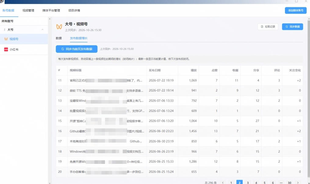 一条视频要发七八个平台，这太麻烦了？自媒体矩阵账户批量发布工具来了！开源且免费MatrixMedia-3.jpeg