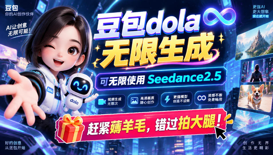 1029最新豆包dola无限生成技术，可以无限生成sseedance2.5，赶紧薅羊毛，和谐拍大腿-1.jpeg
