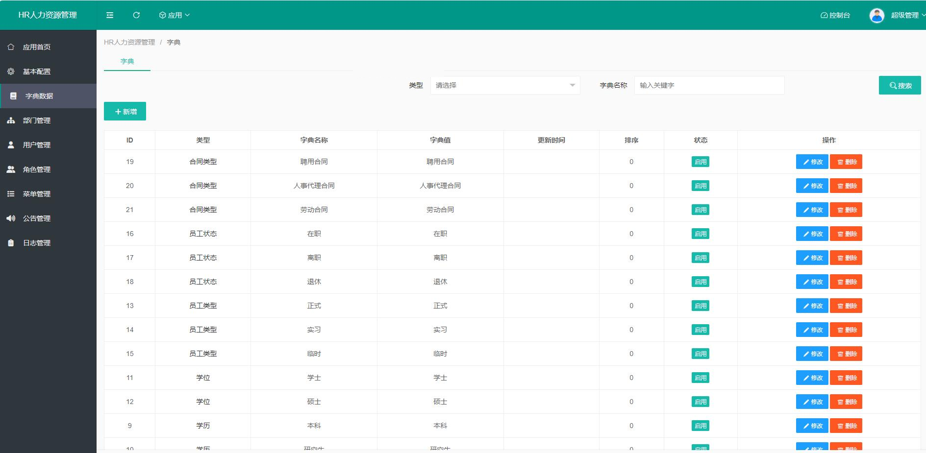 HR人力资源管理系统网站源码-员工管理系统 HR人力资源管理系统网站源码-员工管理系统